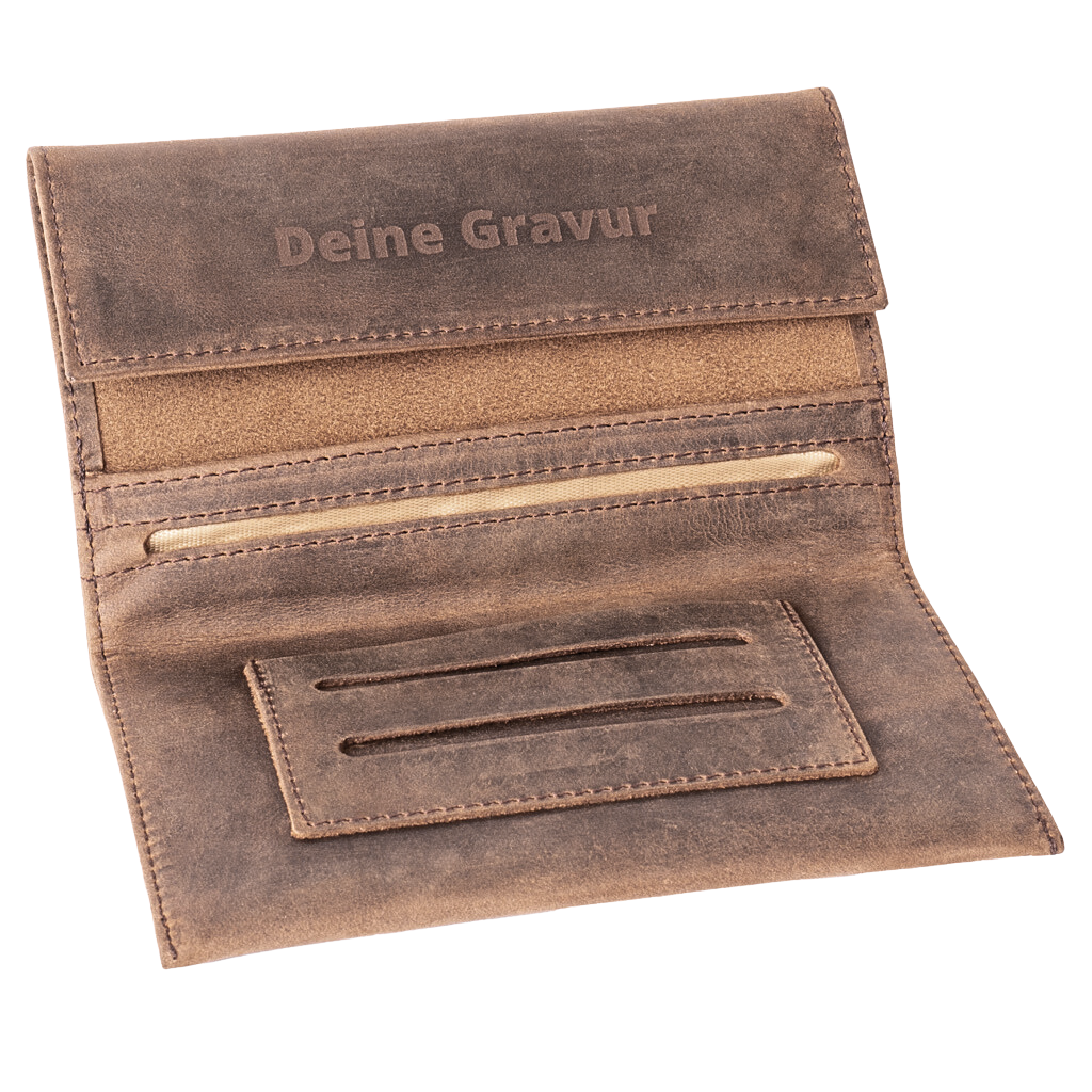 Tobacco pouch 'Krabuk' Vintage Brown