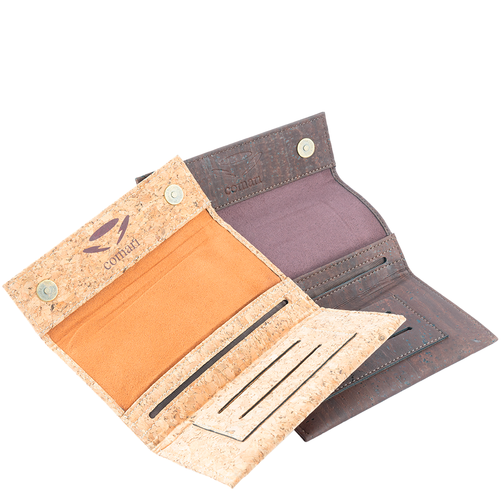 Tobacco pouch 'Corbuk' made of natural cork