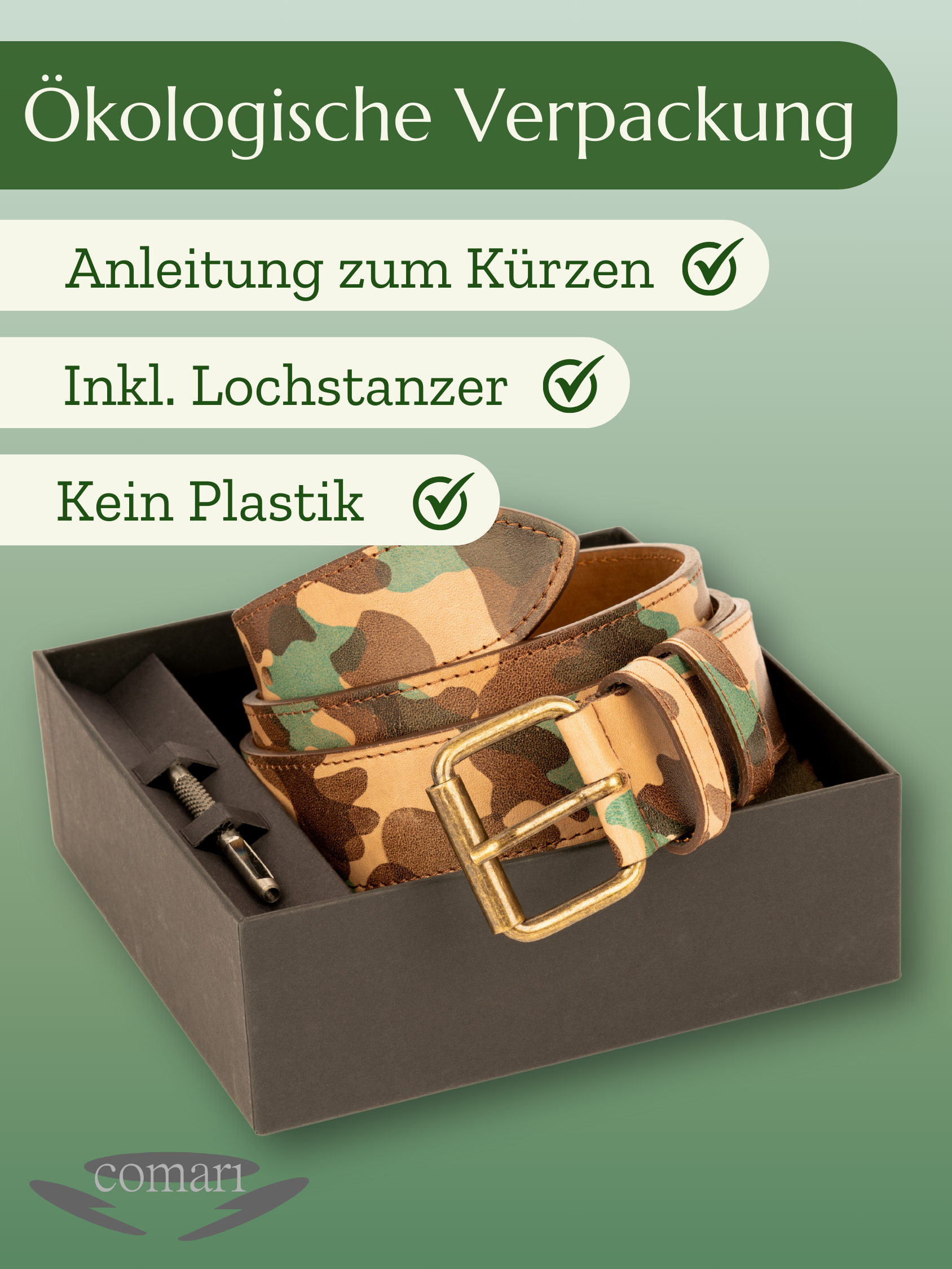 Taktischer Geldgürtel Segurok Camouflage Beige - Funktionell