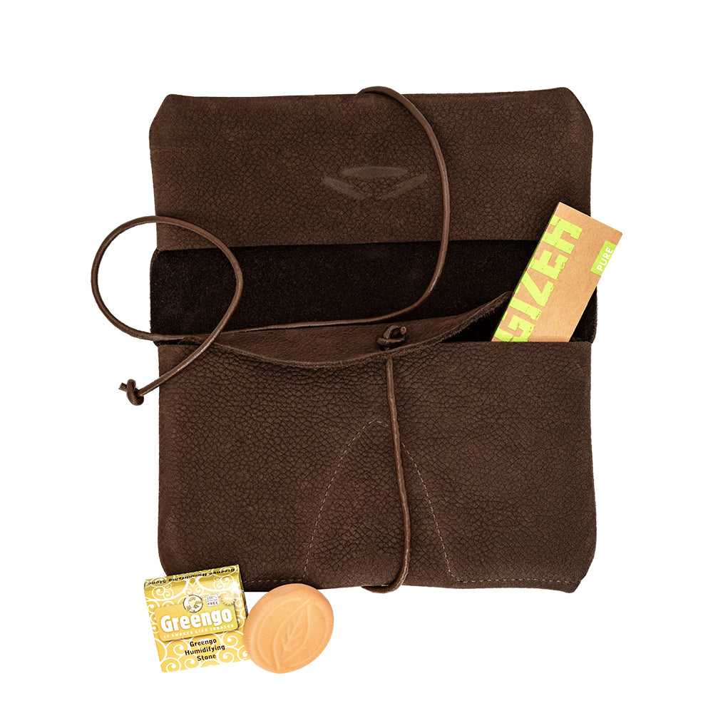 Tobacco pouch 'Amparo' Dark Brown