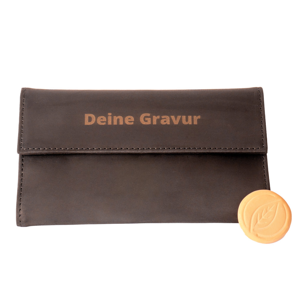 Tobacco pouch 'Krabuk' Black - COMARI